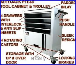 Tool Box New Portable Rolling Steel Cabinet Tool Storage Chest