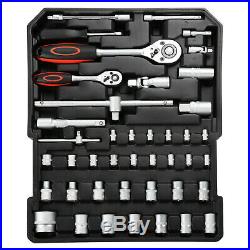 1099 Rolling Tool Box with Tools Mechanic Tool Set Kit Organizer with Wheels