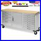 12-Drawer-Tool-6-Workbench-Cabinet-Rolling-Work-Bench-Stainless-Steel-Wood-Top-01-bx