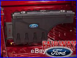 17 thru 19 Ford F250 F350 OEM Ford Lockable Pivot Storage Bed Tool Box Driver LH