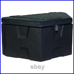 18 in. X 19 in. X 36 in. Matte Black Plastic Trailer Tongue Truck Tool Box New