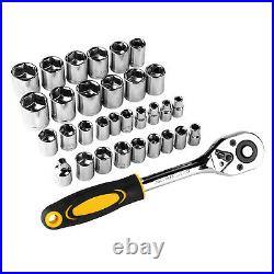 198Pcs US Handyman Tool Set Combination Wrenches, Repair Tools With Plastic Box