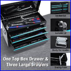 2 in 1 24.5 5-Drawer Rolling Tool Chest Organizer Tool Storage Cabinet withWheels