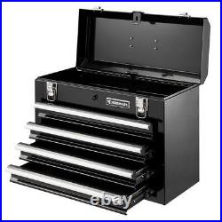 20.5 in. X 8.7 in. 4-Drawer Steel Tool Box Garage Organizer Shop Rust Resistant