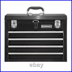 20.5 in. X 8.7 in. 4-Drawer Steel Tool Box Garage Organizer Shop Rust Resistant