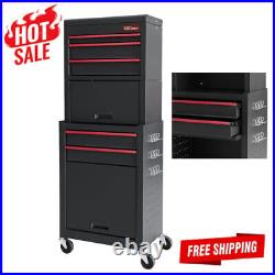 20-In 5-Drawer Rolling Tool Box Chest Storage Cabinet On Wheels Garage Tough NEW 20-In 5-Drawer Rolling Tool Box Chest Storage Cabinet On Wheels Garage Tough NEW