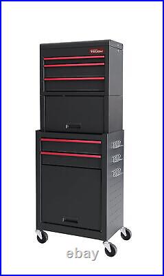 20-In 5-Drawer Rolling Tool Box Chest Storage Cabinet On Wheels Garage Tough NEW 20-In 5-Drawer Rolling Tool Box Chest Storage Cabinet On Wheels Garage Tough NEW