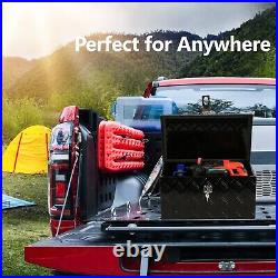 20 Inch Tool Box Flatbox Truck Car Outdoor Trailer Pickup Underbody Toolbox