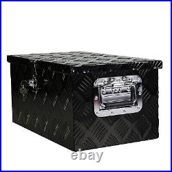 20 Inch Tool Box Flatbox Truck Car Outdoor Trailer Pickup Underbody Toolbox