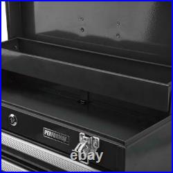 20Black 3-Drawer Steel Keyed Tool Box Heavy Gauge Steel Construction Keyed lock