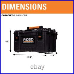 22 Modular Tool Box Storage Water Dust Resistant Latches Lid Stackable Lockable 22 Modular Tool Box Storage Water Dust Resistant Latches Lid Stackable Lockable