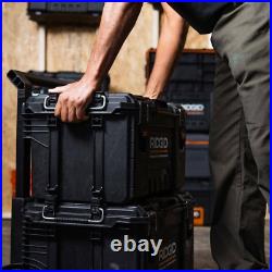22 Modular Tool Box Storage Water Dust Resistant Latches Lid Stackable Lockable 22 Modular Tool Box Storage Water Dust Resistant Latches Lid Stackable Lockable