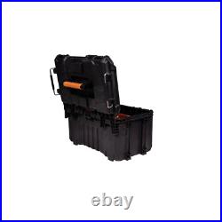 22 Modular Tool Box Storage Water Dust Resistant Latches Lid Stackable Lockable 22 Modular Tool Box Storage Water Dust Resistant Latches Lid Stackable Lockable