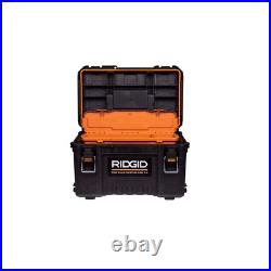 22 Modular Tool Box Storage Water Dust Resistant Latches Lid Stackable Lockable