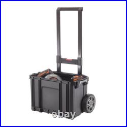 22 in. Husky Portable Rolling Tool Box on Wheels Cart Part Organizer Storage Bin 22 in. Husky Portable Rolling Tool Box on Wheels Cart Part Organizer Storage Bin