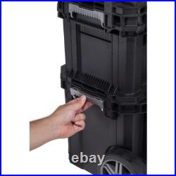 22 in. Husky Portable Rolling Tool Box on Wheels Cart Part Organizer Storage Bin 22 in. Husky Portable Rolling Tool Box on Wheels Cart Part Organizer Storage Bin