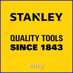 23 In. 50 Gallon Mobile Tool Box Portable Stanley Rolling Chest Black Lid D