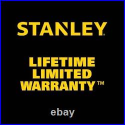 23 in 50-Gallon Mobile Tool Box Portable Stanley Rolling Chest Black Lid