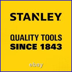 23 in. 50 gallon mobile tool box portable stanley rolling chest black lid d