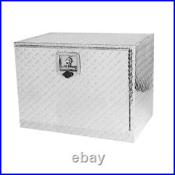 24 Inch Aluminum Stripes Plated Tool Box 24(24.2×17.1×17.9)