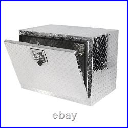 24 Inch Aluminum Stripes Plated Tool Box 24(24.2×17.1×17.9)