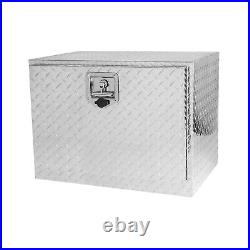 24 Inch Aluminum Stripes Plated Tool Box 24(24.2×17.1×17.9)