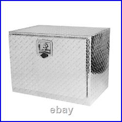 24 Inch Aluminum Stripes Plated Tool Box 24(24.2×17.1×17.9)