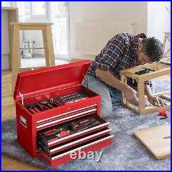 24 Portable Tool Box, 5 Drawers & Top Storage Tray Tool Box with Drawers