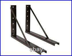 24 in. Underbody Tool Box Mounting Bracket Kit 24 Heavy Gauge Steel NEW