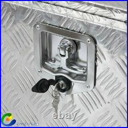 24x 16.9x17.9 Cuboid Silver Aluminum Underbody Storage Tool Box for RV Truck 24x 16.9x17.9 Cuboid Silver Aluminum Underbody Storage Tool Box for RV Truck