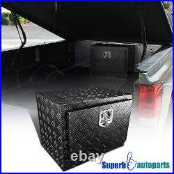 24x17x18 Truck Heavy Duty Tool Box Underbody Storage Pickup Trailer+Lock