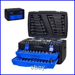 266Pcs Portable Hand Tool Box With Toolset Professional Maintenance Tools Storage