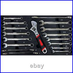 3 Drawer Metal Tool Box Tool Chest 439 Pcs Mechanics Tool Set with Tool Set