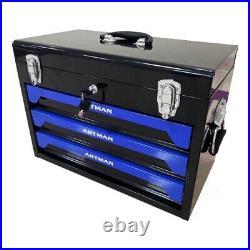 3 Drawers Tool Box with Tool Set