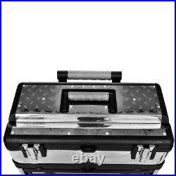 3-Part Resistant Rolling Modular Storage Tool Box Rolling Modular Storage Bin