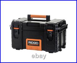 3-Pc PRO Tool Storage System Box Wheels Gear Cart High Impact Water Seal New