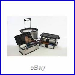 3 in 1 Suitcase Mobile Workshop Tool Chest Cabinet Box Rolling Storage Tools