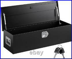 30/39-Inch Steel Tool Box Heavy Duty with Lock Storage for Truck Bed & Trailer