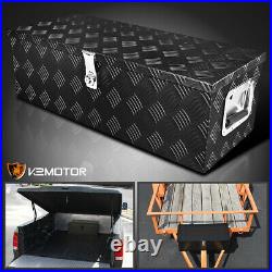30 Heavy Duty Black Aluminum Tool Box Truck Pickup Trailer Storage+Lock+Keys 30 Heavy Duty Black Aluminum Tool Box Truck Pickup Trailer Storage+Lock+Keys