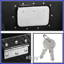30 Heavy Duty Black Aluminum Tool Box Truck Pickup Trailer Storage+Lock+Keys 30 Heavy Duty Black Aluminum Tool Box Truck Pickup Trailer Storage+Lock+Keys