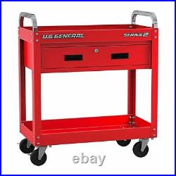 30 Service Cart Tool Chest Table Work Bench Heavy Duty Steel Rolling Tool Box