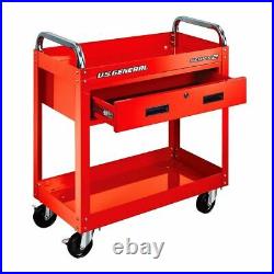 30 Service Cart Tool Chest Table Work Bench Heavy Duty Steel Rolling Tool Box