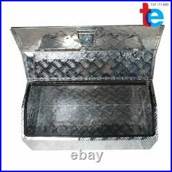 30 Silver Aluminum Alloy Underbody Storage Tool Box Pentagon for Truck Trailer