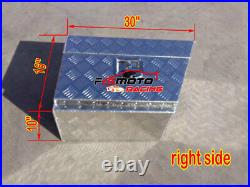 30x10x16 Pair Aluminium Undertray Under Tray Underbody Ute Tool Box bed Truck