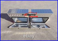 30x10x16 Pair Aluminium Undertray Under Tray Underbody Ute Tool Box bed Truck