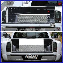 30x13x10 Chrome Aluminum Pickup Truck Trunk Bed Tool Box Trailer Storage+lock