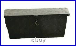 35 Aluminum Trailer Tongue Tool Box Storage BLACK 35(L) x 12(H) X 12 (D) NEW