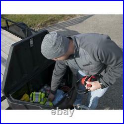 36 Plastic Trailer Tongue Truck Tool Box Matte Black Storage Organizer Pick up