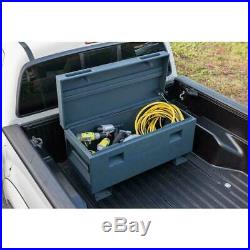 36 in. Job site box, gray trinity storage tool truck jobsite lockable garage