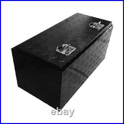 36x18 Heavy Duty Black Aluminum Tool Box Truck Storage Underbody ATV/Trailer